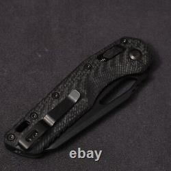 Microtech Manual MSI RAM-LOK Fluted Carbon Fiber Plain Edge DLC Blade