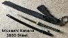 Musashi Hand Forged 1060 Carbon Steel Katana Real Hamon