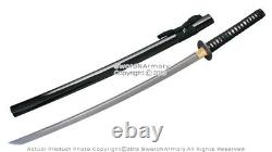 Musha Sea Dragon Folded 1045 Steel Samurai Katana Sword Through Harden Sharp