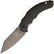 New Bastinelli Creations Bas209b Dragotac Compact Black G10 Folding Knife Tanto