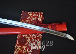 NEW Japanese Samurai KATANA KILL BILL SWORD Folded Steel Full Tang Blade#011