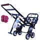 New Folded Climbing Stairs Truck Household Warehouse Truck Carbon Steel Wheel