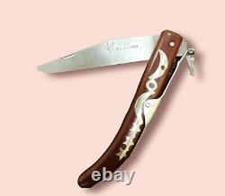 New Original OKAPI Folding Pocket Knife Deer Head Made in Germany-