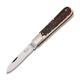 Otter-messer 2.25 Carbon Steel Blade Stag Handle Folding Knife 166 Hh