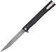 Ocaso 10ifb Solstice 3.5 Damascus Blade Blue Carbonfiber Handle Folding Knife