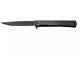 Ocaso Folding Knife Straight Back Blade Carbon Fiber Handle And Liner Lock 10cfb