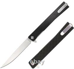 Ocaso Solstice Folding Knife 3.5 CPM-S35VN Steel Blade Carbon Fiber Handle