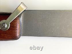 Okapi Big Sable Folding Knife South Africa Cherry Wood Handle