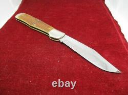 Old CASE XX Green Bone Folding Hunter Knife C61050SAB c. 1940's Full Blade