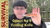 Opinel No 9 Carbon Steel Folding Camp Knife Survival On A Shoestring