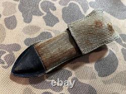 Original RPB Cobray Atchisson Folding Throwing Knife RARE OD sheath Pre-SWD