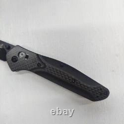 Osborne 940-1 Brand New Benchmade Carbon Fiber Handle Folding Knife