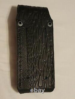 Premium author's S390 steel, folding knife, carbon handle, 70 HRC