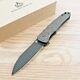Qsp Knife Otter Folding Knife 2.7 S35vn Steel Blade Copper Foil Carbon Fiber