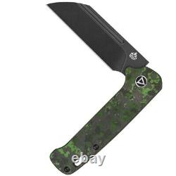QSP Knife Penguin Slip Joint Folding Knife 3 CPM-20CV Steel Blade Carbon Fiber