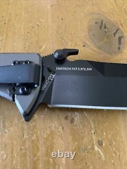 RARE Beretta/Fox TKX Micarta Titanium Folding Knife WithEmerson wave system