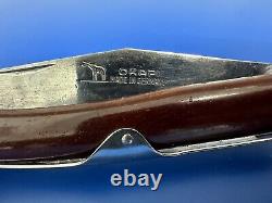 RARE VINTAGE OKAPI Folding Knife Original MADE IN GERMANY 1st Edition