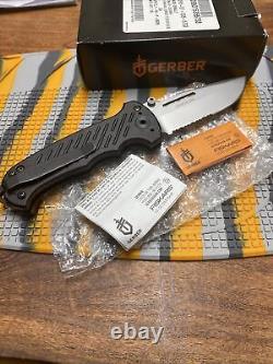 Rare/Discontinued Gerber Manual 06 Combat Folding Knife S30V Blade Made