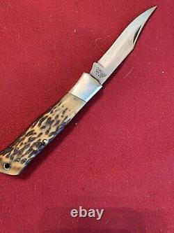 Rare/Vintage Camillus #8 Sword Brand Folding Knife- Staglon Handle-Made in USA28