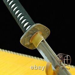 Real Full Tang Katana Japanese Samurai Sword Knife 1060 Carbon Steel Razor Sharp