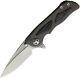 Real Steel Folding Knife 3.07 Cts-204p Steel Blade Titanium/carbon Fiber Handle