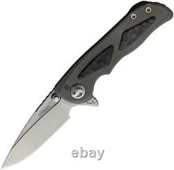 Real Steel Folding Knife 3 Bohler M390 Steel Blade Carbon Fiber/Titanium Handle