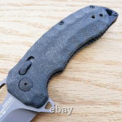 SOG Kiku XR LTE Folding Knife 3.3 CTS-XHP Steel Blade Micarta/Carbon Finber
