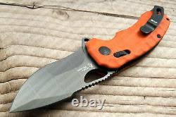 SOG Kiku XR LTE Folding Knife CTS-XHP Steel Carbon Fiber/G10 Handle 12-27-03-57