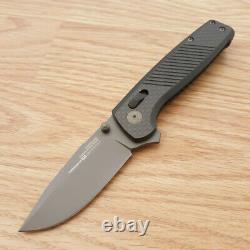 SOG Terminus XR Folding Knife S35VN Stainless Blade Black Carbon Fiber Handle