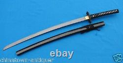 Samurai Sword Broadsword Katana Hand Folded High Carbon Steel Blade sharp #2448