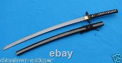 Samurai Sword Broadsword Katana Hand Folded High Carbon Steel Blade sharp #2448