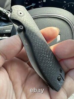 Sandrin Knives Torino Recoil Folder 2.95 Polyhedral Tungsten Carbide Knife