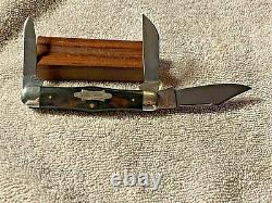 Schatt & Morgan Heritage Series Folding Knife Exotic Ebony Scales 3 Bld Mint