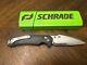 Schrade Radok Alpha Pivot Lock Carbon Fiber Folding Pocket Knife S35vn