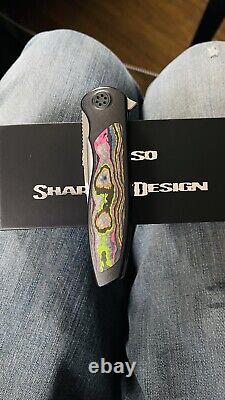 Sharp By Design Mini Tempest 80's Camo Carbon Fiber