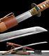 Sharp Japanese Sword Folded Carbon Steel Blade Samurai Katana Saber Battle Ready