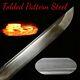 Sharp Tachi Samurai Sword Katana High Carbon Steel Or Pattern Steel Blade #608