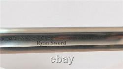 Shirasaya Folded 1060 Carbon Steel Straight Blade Big BOHI Full Tang Sharp