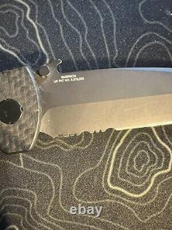 Southern Grind Pocket Knife Bad Mokey Carbon Fiber Folding Tanto Blade 21771