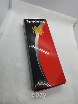 Spyderco C240CFP Smock Carbon Fiber Handle Withs30v Steel Blade Folding Knife