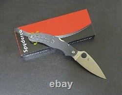Spyderco Caly 3.5 Folding Knife Carbon Fiber ZDP-189 Blade C144CFPE New