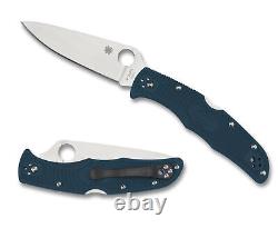 Spyderco Endura 4 Folding Knife, 3.80 K390 Microclean Plain Blade C10FPK390