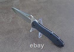Spyderco Gayle Bradley 2 Folding Knife Black CF/G-10 Satin M4 Blade C134CFP2