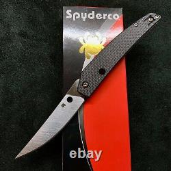 Spyderco Ikuchi C242CFP Compression Lock Folding Knife 3.26 Blade 4 options