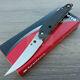 Spyderco Ikuchi Folding Knife 3.25 Cpm S30v Steel Blade Carbon Fiber/g10 Handle