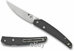 Spyderco Ikuchi Folding Knife 3.25 CPM S30V Steel Blade Carbon Fiber/G10 Handle