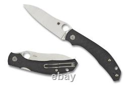 Spyderco Kapara Folding Knife C241CFP 3.58 CPM-S30V Blade Carbon Fiber Handle