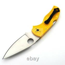 Spyderco Native 5 Salt Folding Knife 3 LC 200 N Tool Steel Blade FRN Handle