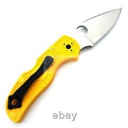 Spyderco Native 5 Salt Folding Knife 3 LC 200 N Tool Steel Blade FRN Handle