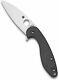 Spyderco Sliverax Folding Knife 3.5 Cpm S30v Blade Carbon Fiber/g10 Handle